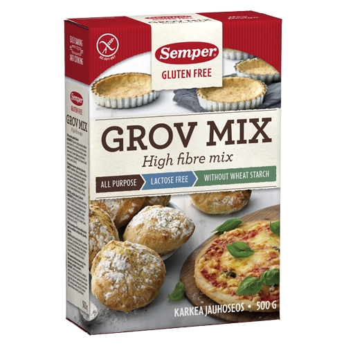 Image of Brødmix grov glutenfri 500gr Semper