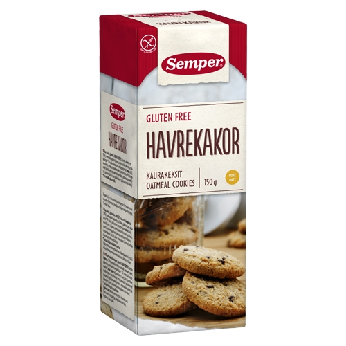 Image of Havrekage glutenfri 150gr Semper