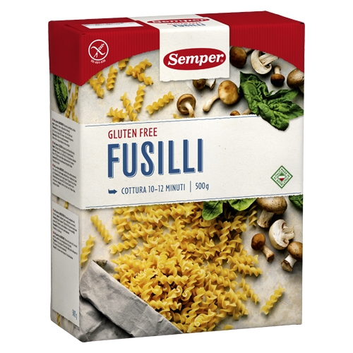 Image of Pasta skruer glutenfri 500gr Semper