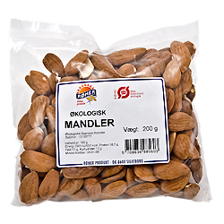 Image of Mandler økologisk 200 gr fra Rømer