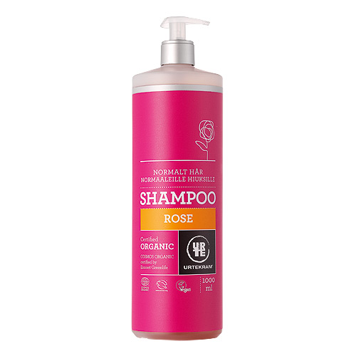 Rose Shampoo økologisk Urtekram (1 liter)