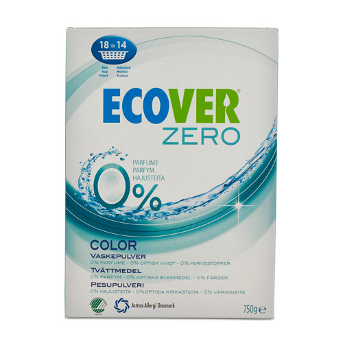 Image of Vaskepulver colour Zero 750gr fra Ecover