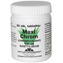 Image of Maxi Chrom 100 ug 60 tab fra Natur Drogeriet