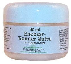 Image of Enebærsalve m/kamfer stærk 40ml Natur Drogeriet