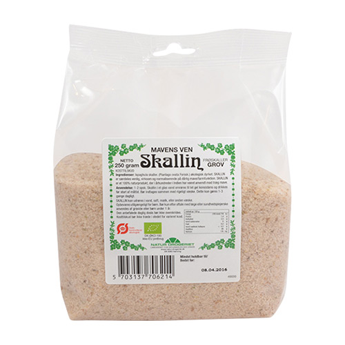 Image of Skallin grov økologisk 250gr fra Naturdrogeriet