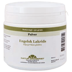 Image of Lakridspulver engelsk 150 gr fra Naturdrogeriet