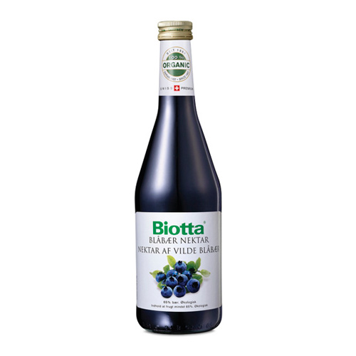 Image of Blåbær drik økologisk 500 ml fra Biotta