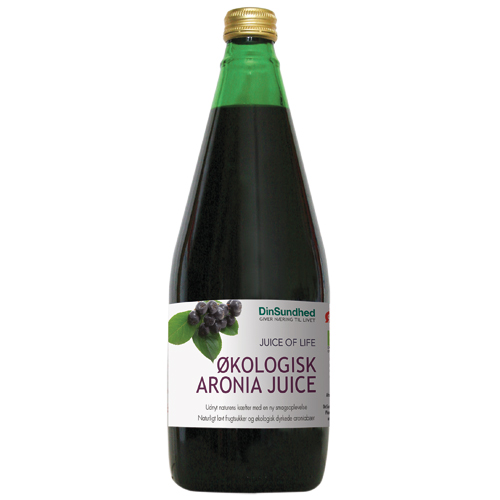 Image of Aronia saft u. sukker Økologisk 700 ml