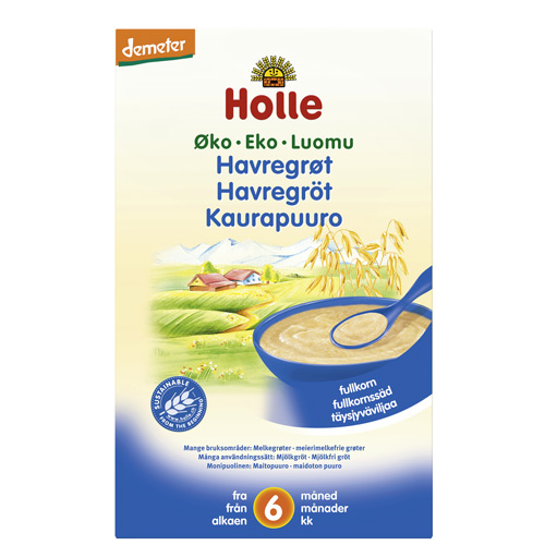 Image of Havregrød økologisk 250gr fra Holle