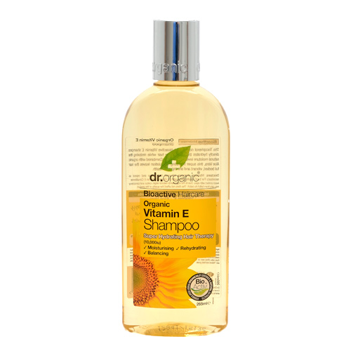 Shampoo Vitamin E 250ml fra Dr. Organic