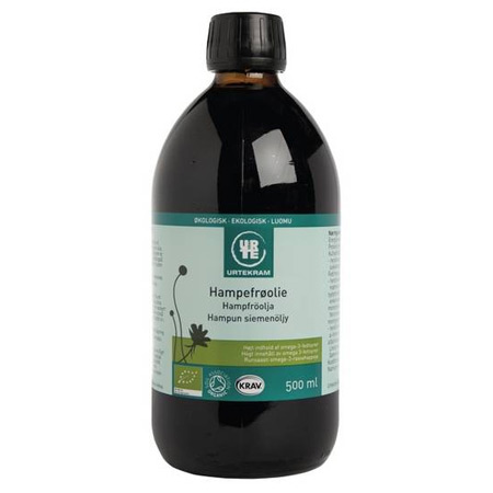 Image of Hampefrøolie økologisk 500 ml fra Urtekram