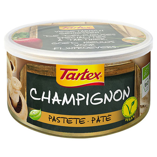 Image of Champignon Postej i dåse økologisk 125gr fra Tartex