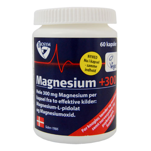 Image of Biosym Magnesium +300 (60 kapsler)