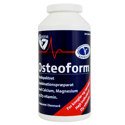 Image of Biosym Osteoform 20 mcg D-Vitamin (360 tabletter)