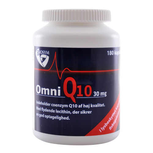 Image of Biosym OmniQ10 30 mg (180 kapsel)