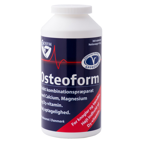 Image of Biosym Osteoform 20 mcg D-vitamin (120 tabletter)