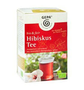 Image of Hibiscus te Fairtrade økologisk 20 breve