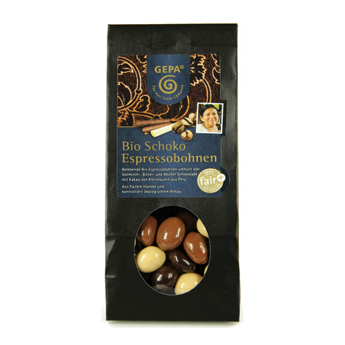 Image of Kaffebønner i chokolade 100gr