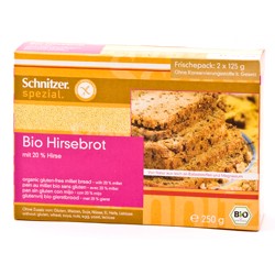 Image of Hirsebrød GLF økologisk 250 gr fra Rømer