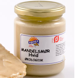 Image of Mandelsmør hvid til børn økologisk 170ml fra Rømer