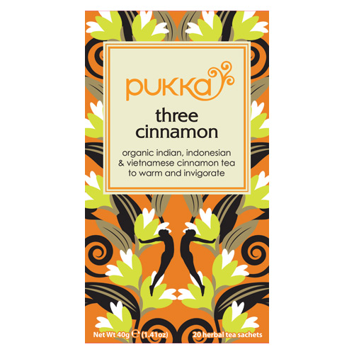 Image of Three Cinnamon te 20 breve Pukka