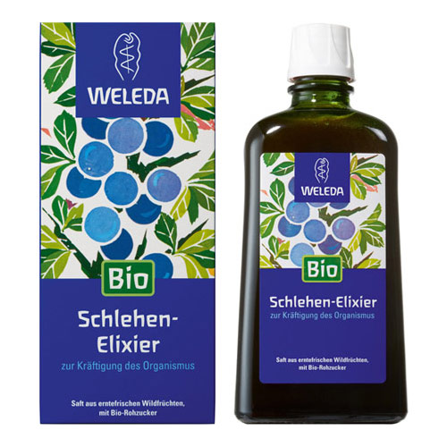 Image of Slåenbær eliksir fra Weleda - 200 ml