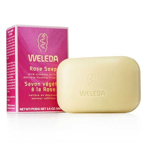 Image of Weleda sæbe - Rose - 100 gr