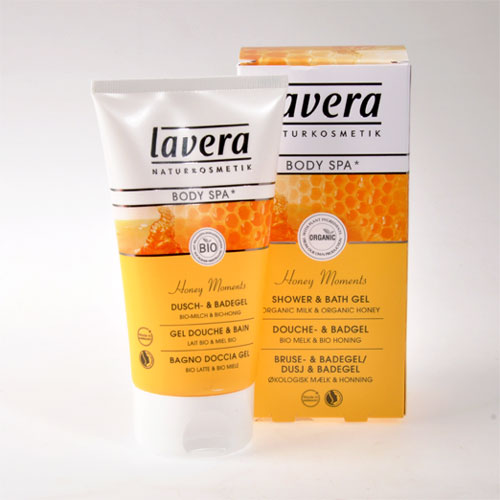 Image of Showergel Honey Moments 150ml Lavera