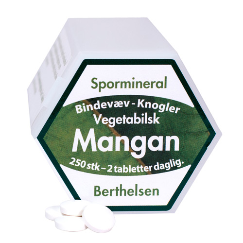 Image of Mangan 3,75 mg 250 tab fra Berthelsen