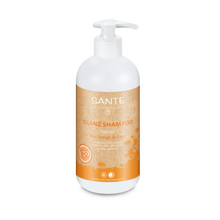 Image of Shampoo organic gloss orange & coconut 500ml fra Sante