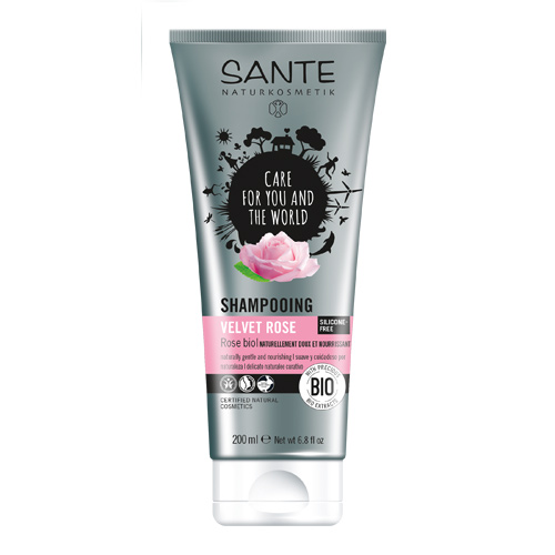 Image of Shampoo velvet rose 200ml fra Sante