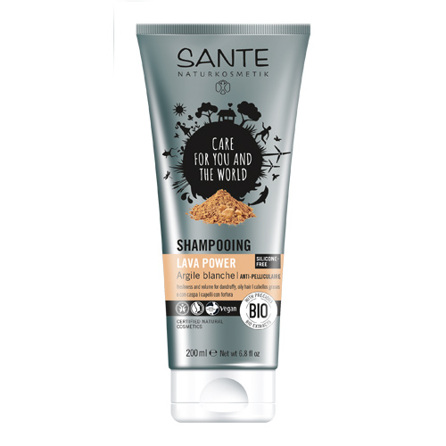 Image of Shampoo lava power 200ml fra Sante