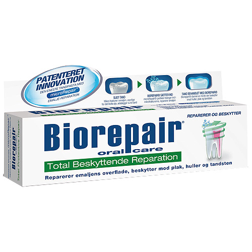 Image of BioRepair tandpasta grøn - total beskyttelse