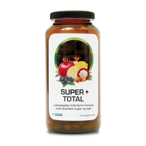 Image of Super+ total Multivitamin/mineral 150tab fra Mezina