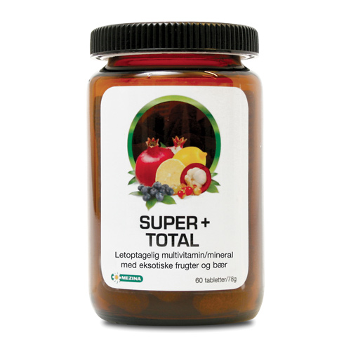 Image of Super+ total Multivitamin/mineral 60tab fra Mezina