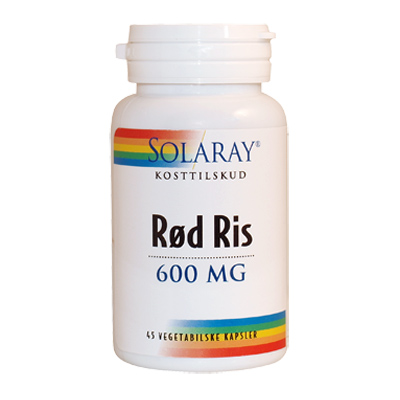 Image of Red Yeast Rice 600 mg 45 kap fra Solaray