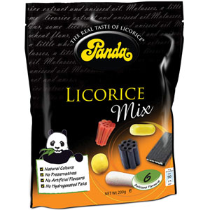 Image of Lakridsmix 200gr panda