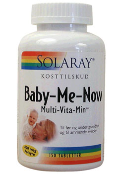 Image of Baby-Me-Now - 150 tabletter fra Solaray