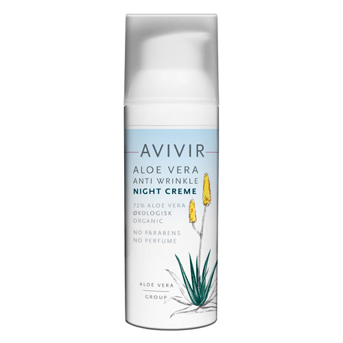 Image of Avivir Aloe Vera Anti Wrinkle Night Creme 50ml