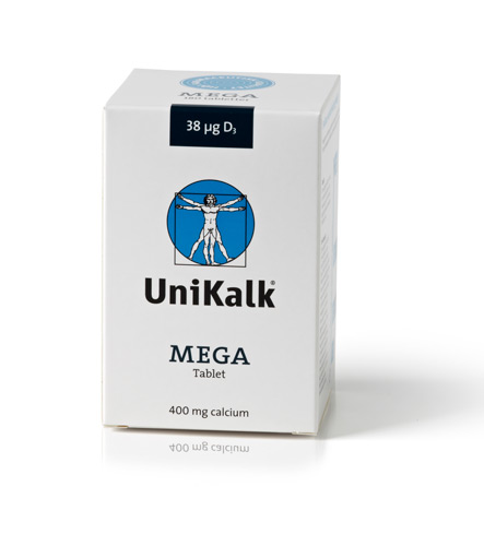 Image of Mega sluge tabletter 180tab Unikalk