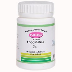 Image of NDS Zn+ - Zinc tablet 90 tab