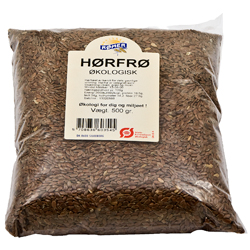 Image of Hørfrø økologisk 500 gr fra Rømer