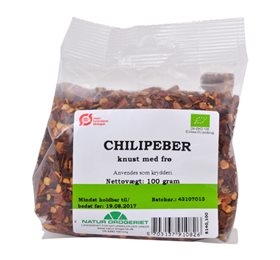 Image of Chilipeber knust økologisk 100gr fra Naturdrogeriet