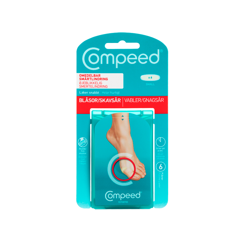 Compeed vabel plaster small 6 stk thumbnail