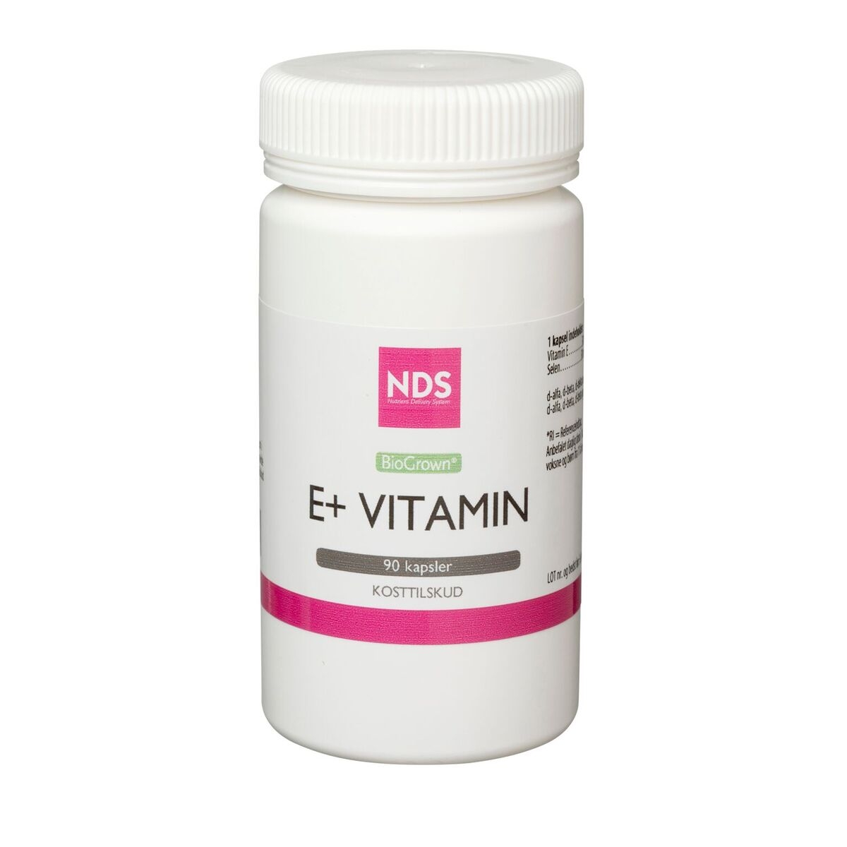 Image of NDS E+ - e-vitamin tablet 90 tab