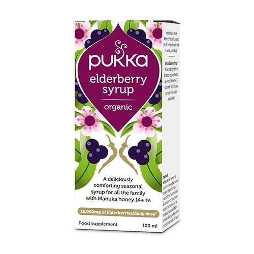 Image of Elderberry Mixtur 100ml fra Pukka