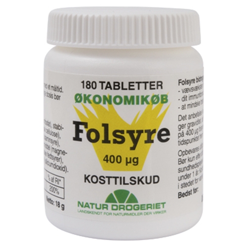 Image of Folsyre Økonomikøb 180 tab