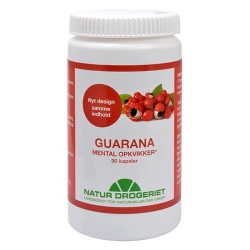 Image of Guarana 500 mg 90 kap fra naturdrogeriet