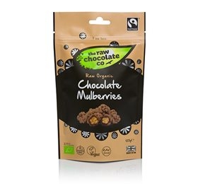 Image of Morbær med raw chokolade økologisk 125gr fairtrade