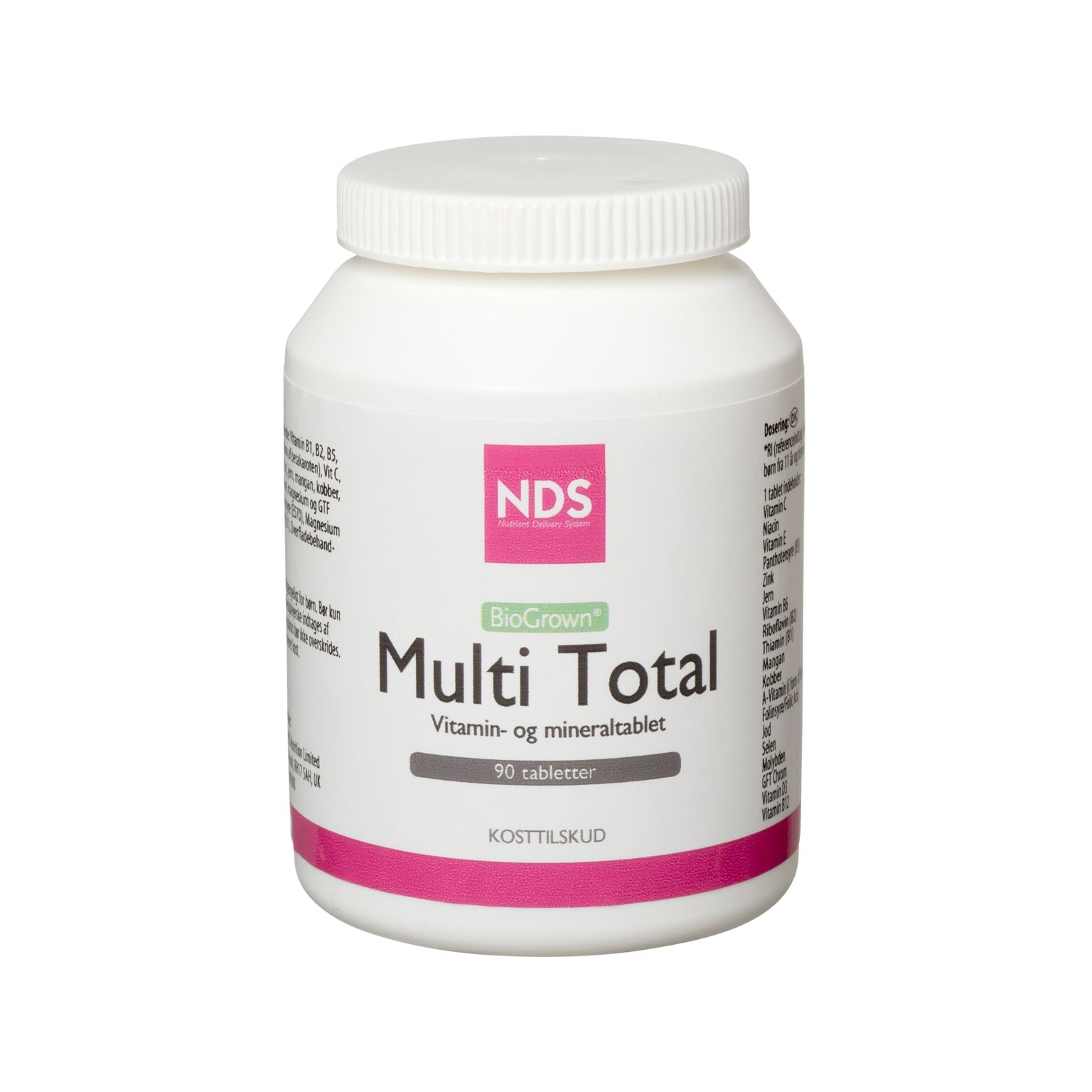 Image of NDS Multi Total - multivit og mineral 90 tab